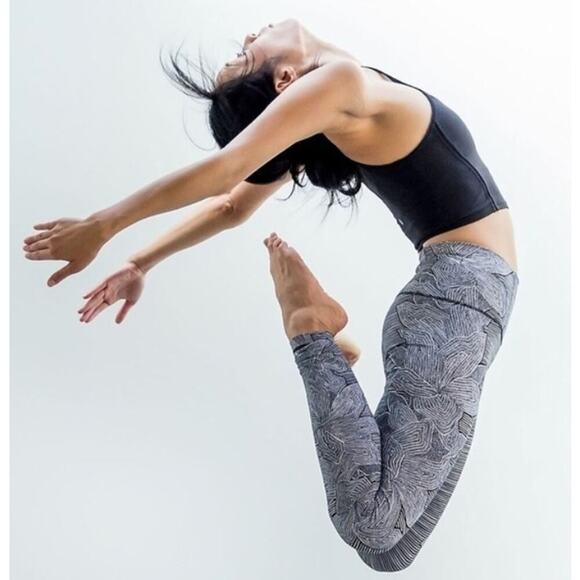 Lululemon Dottie Tribe Wunder Under Tights - Picture 1 of 6